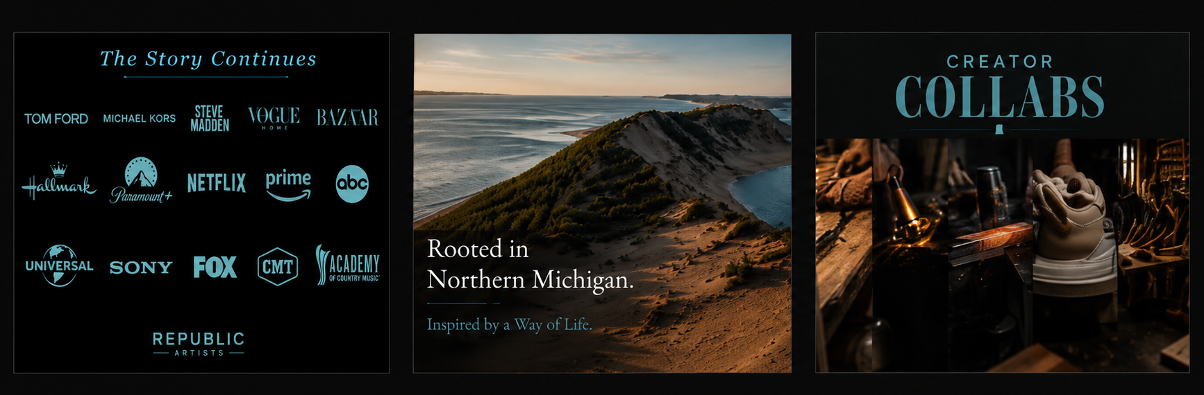 New Morning Farms story navigation